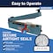Sealer Sales 12" KF-Series Hand Sealer w/ 2mm Seal Width w/ Sliding Cutter KF-300HC - alternate 3